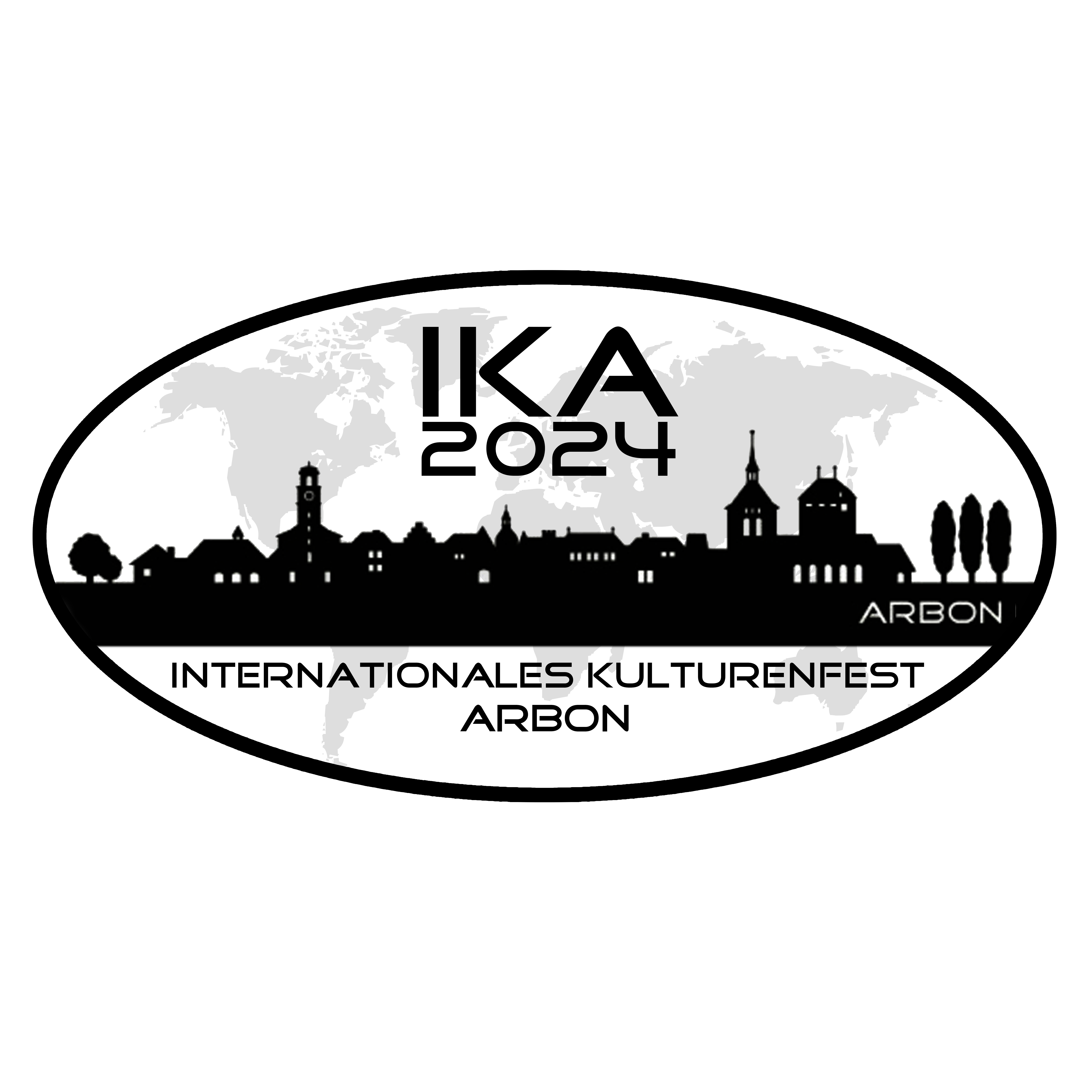 Logo - IKA 2024  Internationales Kulturenfest Arbon 2024