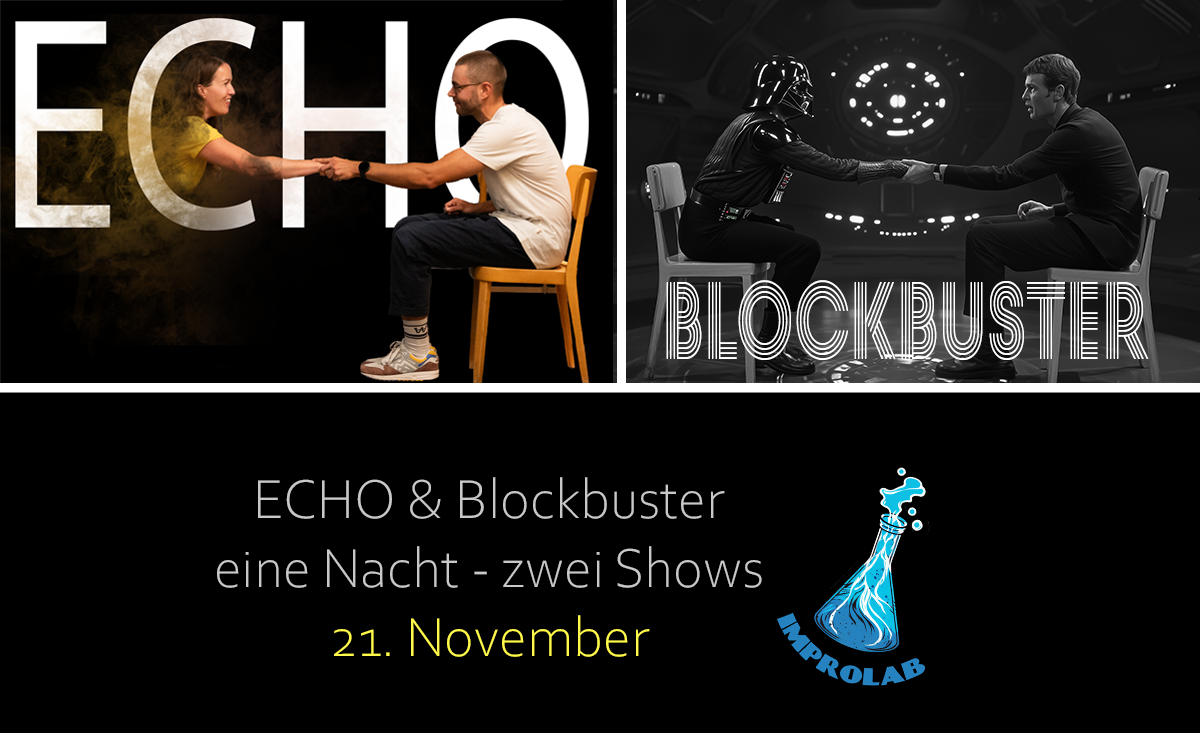 Logo - ECHO & Blockbuster